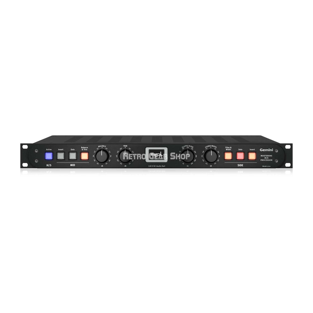 SPL Audio Gemini Mastering M/S Processor Black