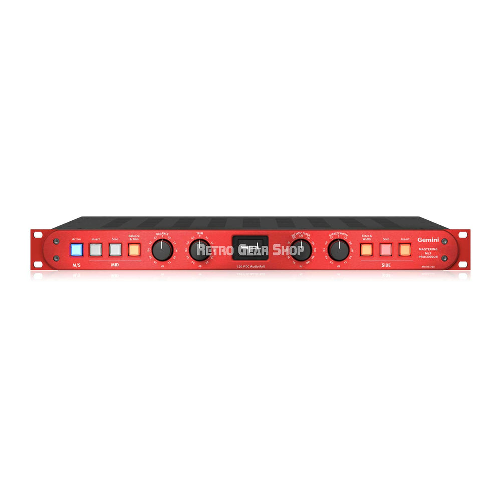 SPL Audio Gemini Mastering M/S Processor Red