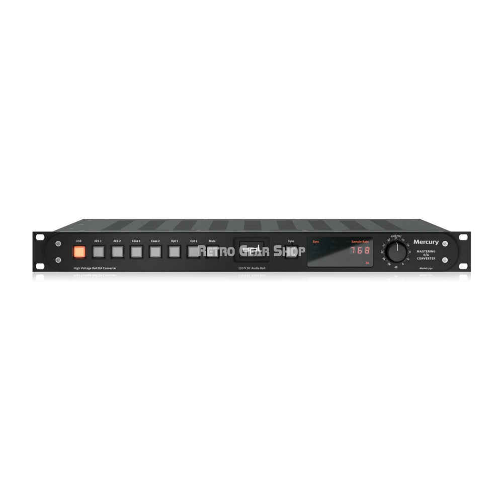 SPL Audio Mercury Mastering D/A Converter All Black