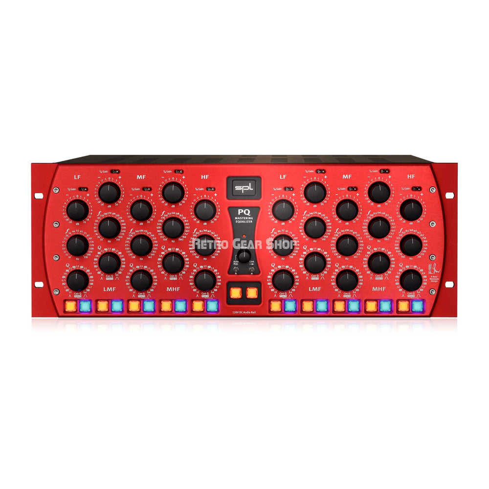 SPL Audio PQ Mastering Equalizer Red