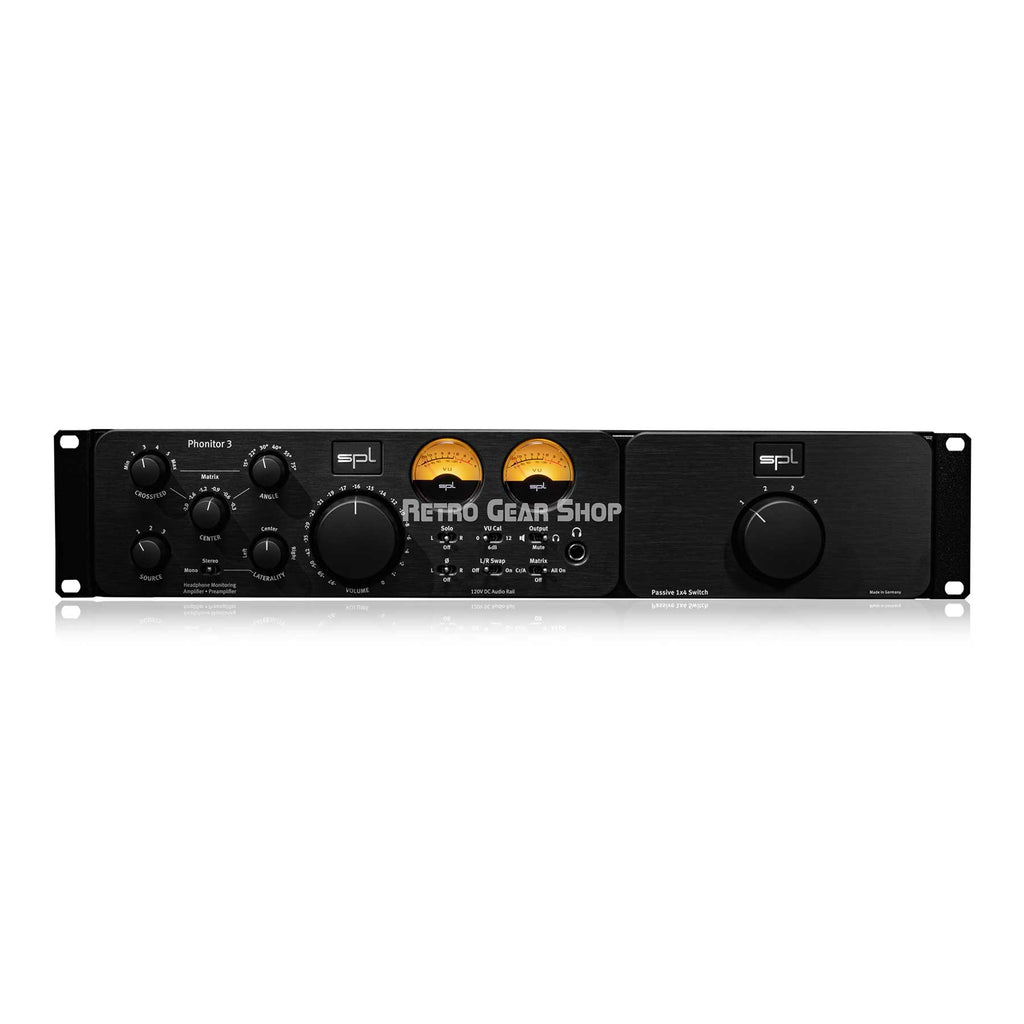 SPL Audio Phonitor 3 Headphone Amp, and Monitoring Controller + Expansion Rack
