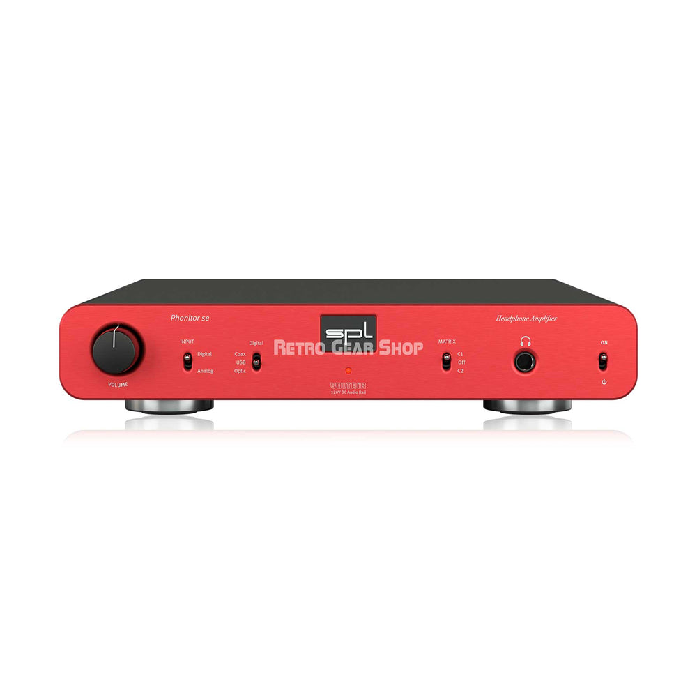SPL Audio Phonitor se Headphone Amplifier + DAC768xs Red