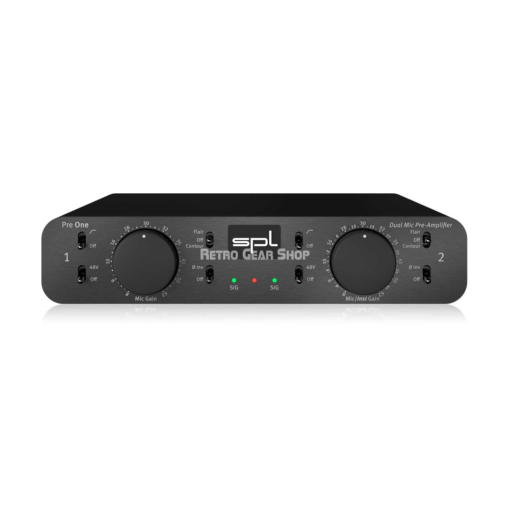 SPL Audio Pre One The Dual-Channel Microphone Preamplifier