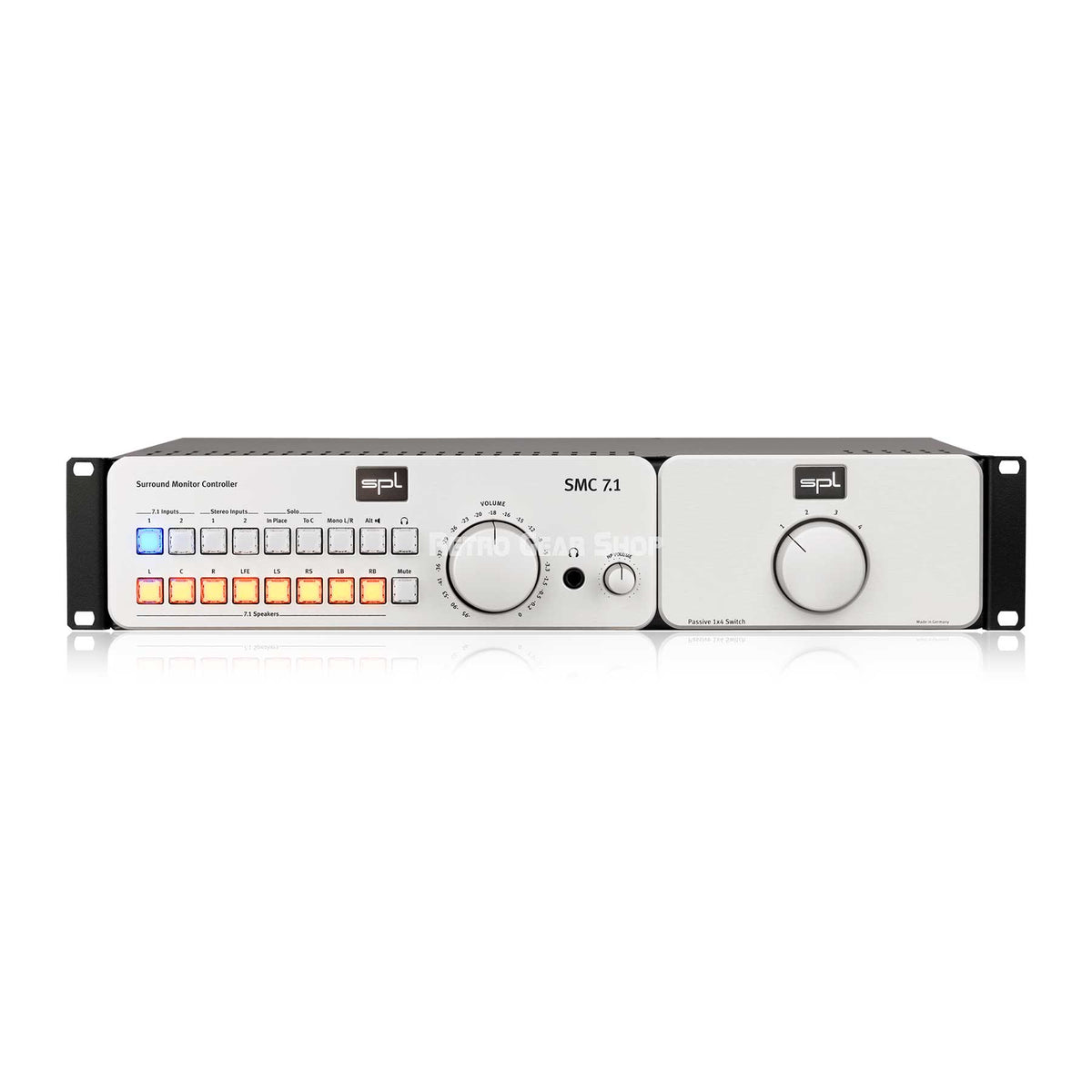 Spl Rack Fx SPL Audio SMC 7.1 Surround Monitor Controller + Expansion Rack Silver ...