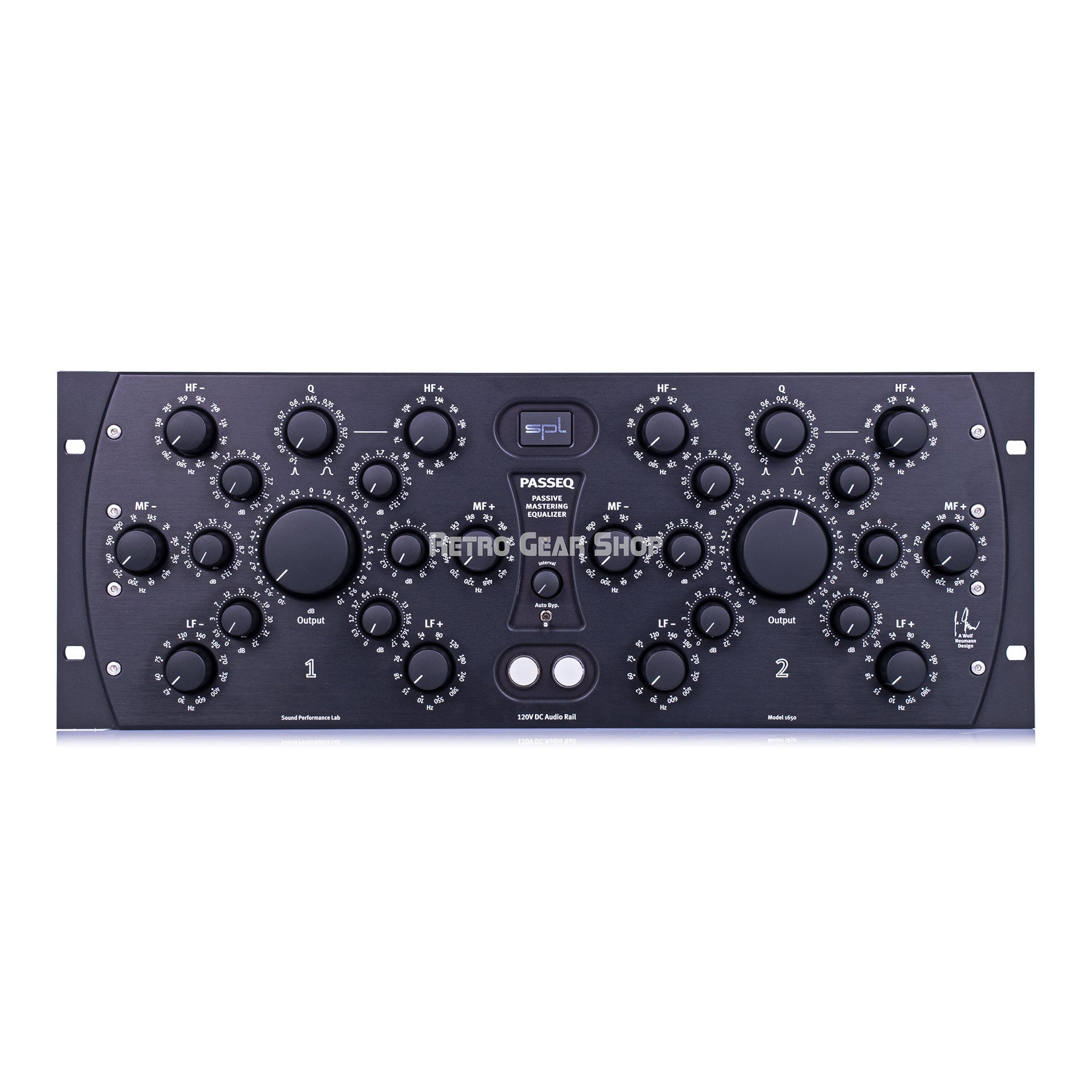 SPL PASSEQ Passive Mastering Equalizer EQ Black Mint– Retro Gear Shop