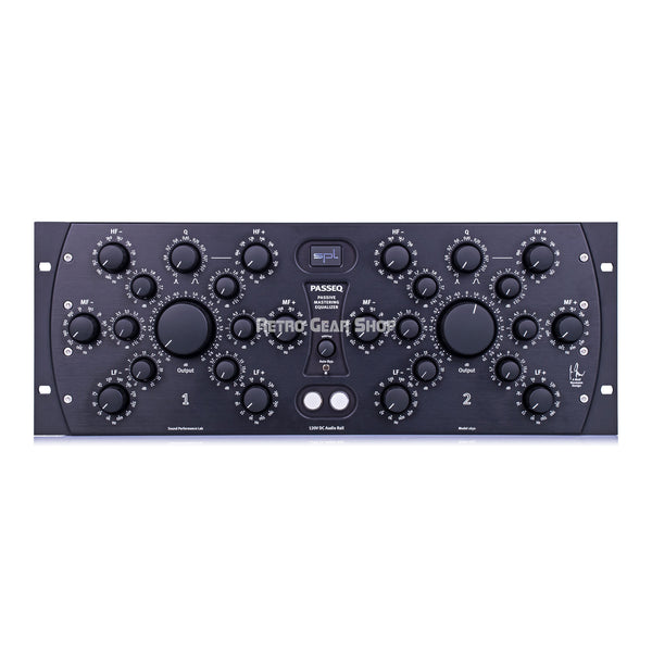 SPL PASSEQ Passive Mastering Equalizer EQ Black Mint