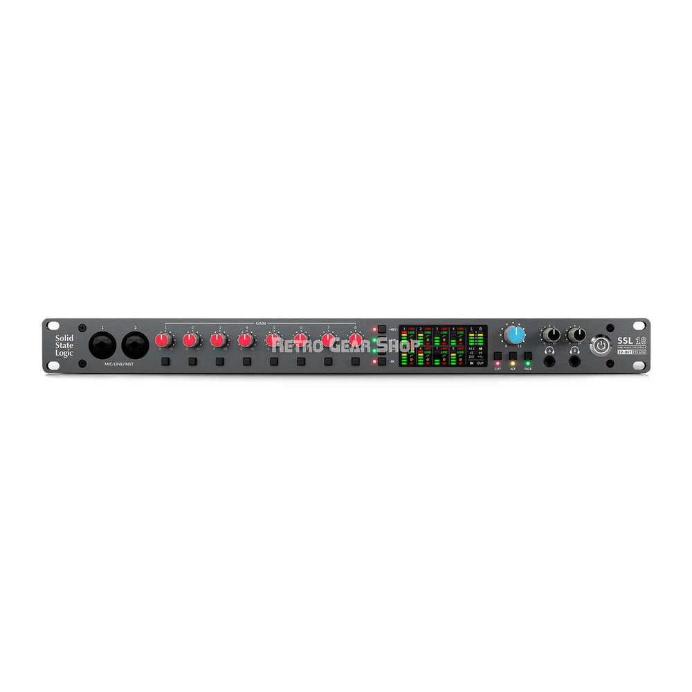 Solid State Logic SSL 18 High Performance USB-C Audio Interface