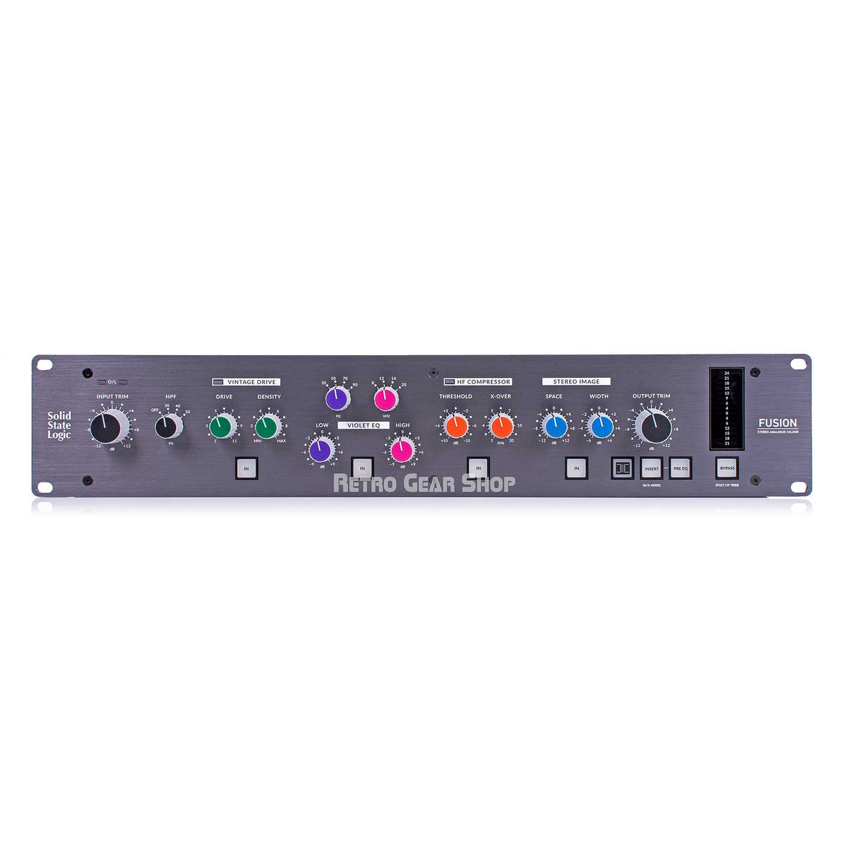 ゆきこ SSL FUSION マスタリングコンプレッサー Solid State Logic SSL Fusion Analog Master Processor Used– Retro