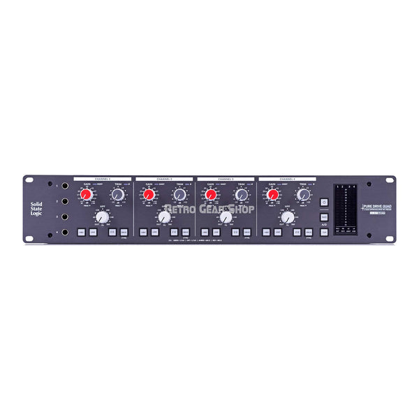 SSL PureDrive Quad Microphone Preamp 4-Channel Superanalogue Mic Preamplifier