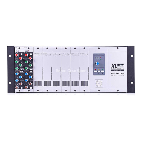 SSL X-Rack 8 Space and 2 XR425 EQ Solid State Logic Equalizer