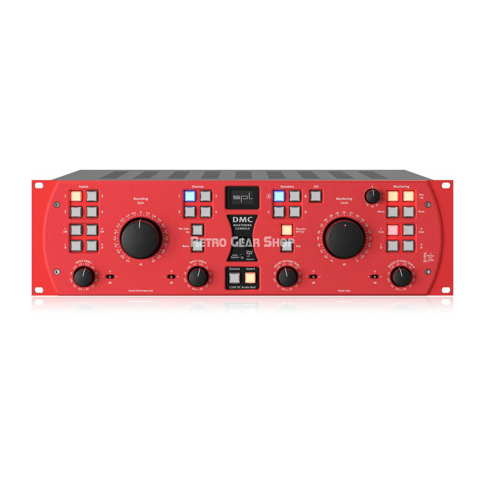 SPL Audio DMC Mastering Console Red
