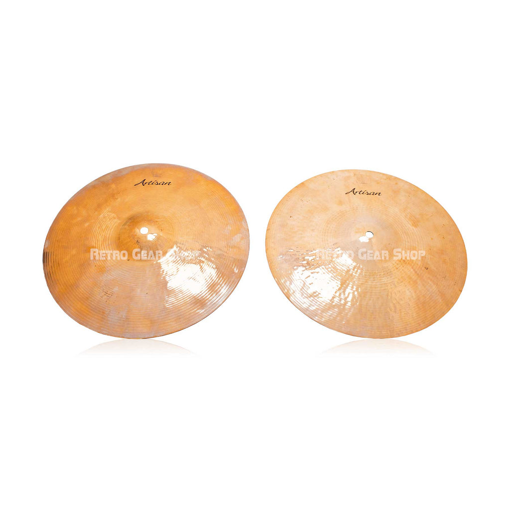 Sabian 13" Artisan Hi-Hats Cymbals Brilliant Pair