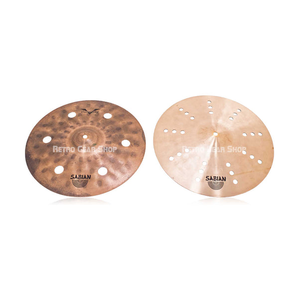 Sabian 14" Custom Shop Prototype Compression Hi-Hats Cymbals Pair
