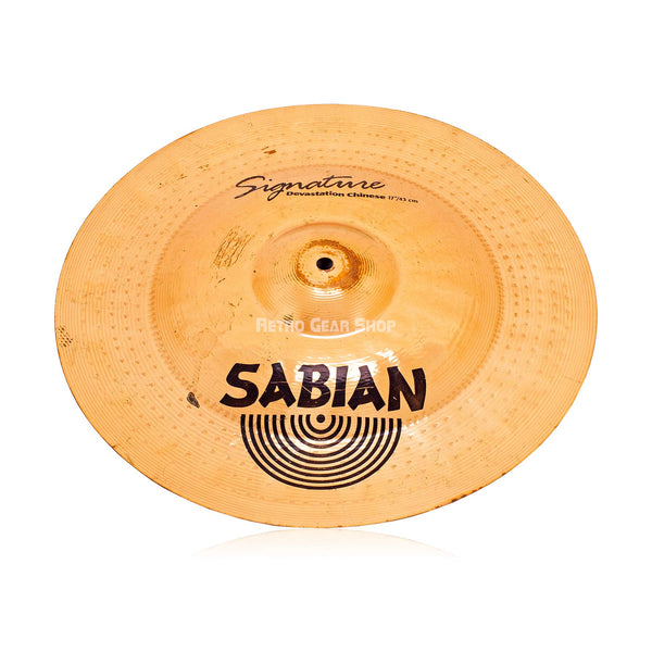 Sabian 17" Signature Series Carmine Appice Devastation Chinese China Cymbal