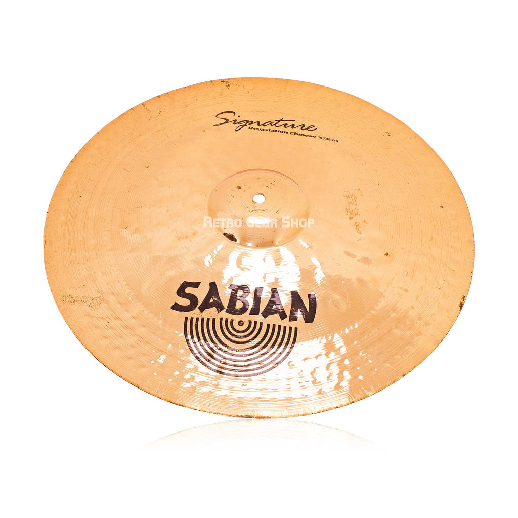 Sabian 19" Signature Series Carmine Appice Devastation Chinese China Cymbal