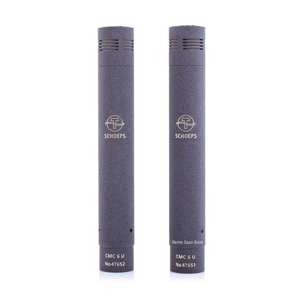 Schoeps CMC6 MK4 Stereo Modular Condenser Microphone Pair– Retro