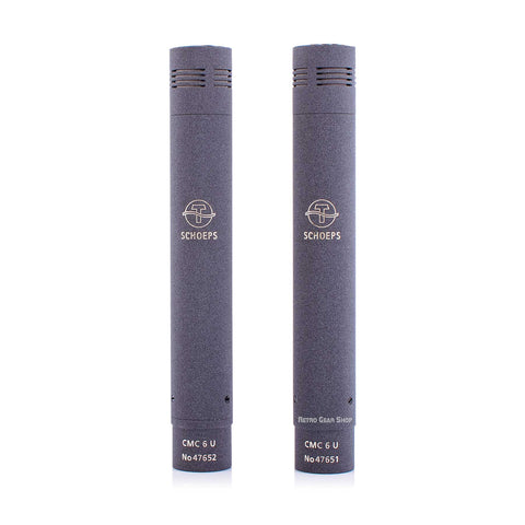 Schoeps CMC6 MK4 Stereo Modular Condenser Microphone Pair