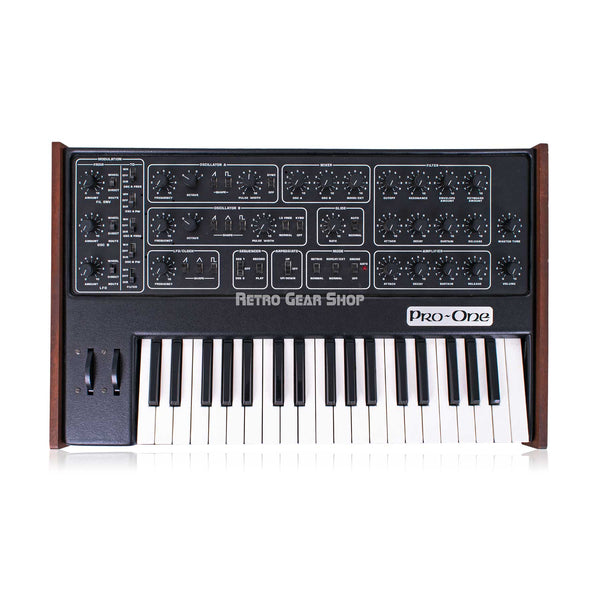 Sequential Circuits Pro-One 37-Key Monophonic Analog Synthesizer Vintage with Original Box