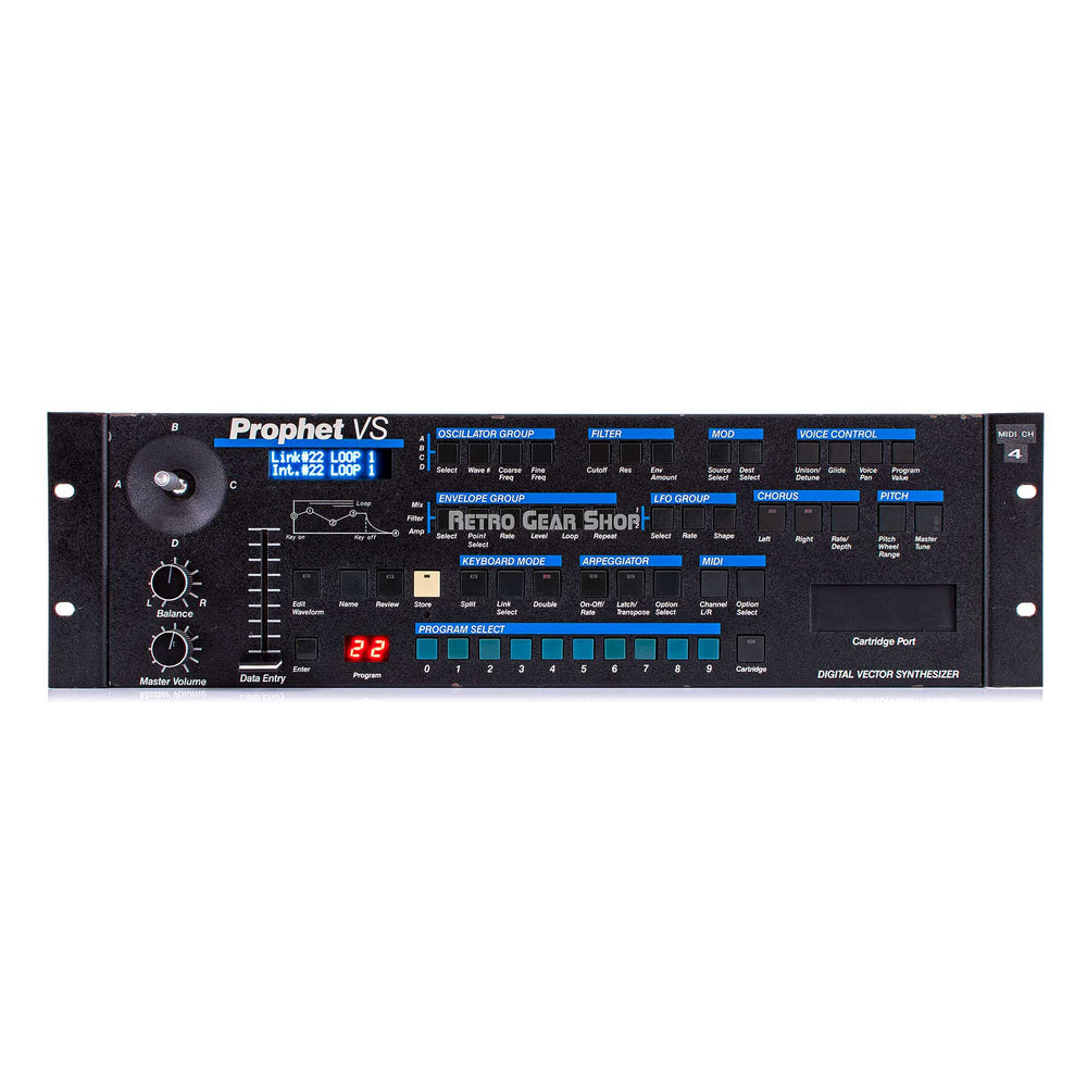 Sequential Circuits Prophet VS Rack + Ram Cartridge Serviced