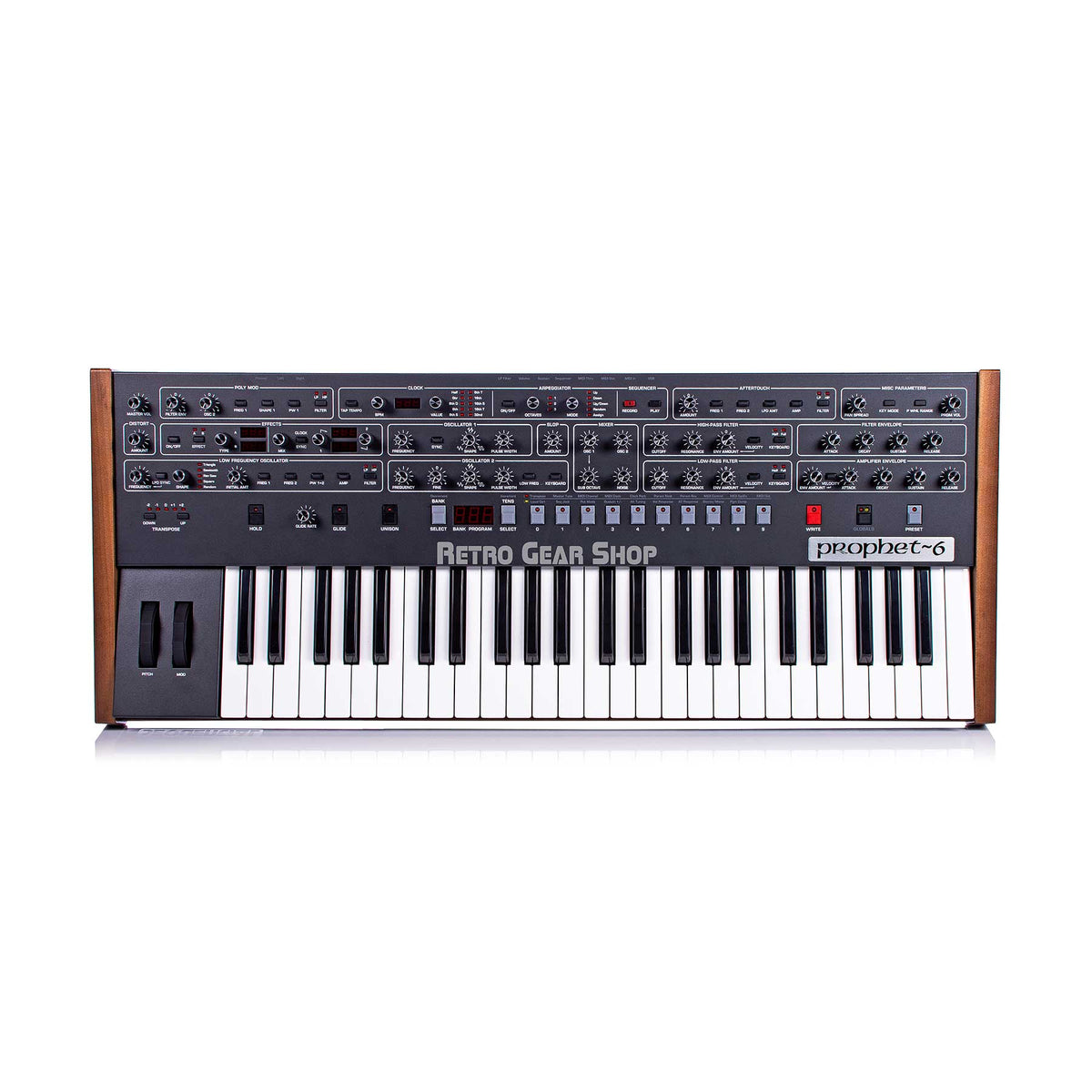 Sequential Prophet 6 Analog Synthesizer 6 Voice Synth Keyboard – Retro ...