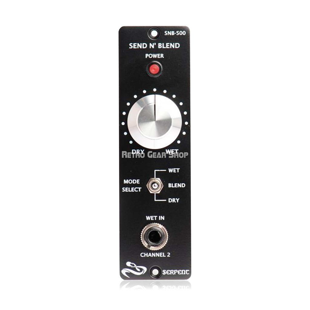 Serpent Audio Send N' Blend 500 Series Mix / Blend Module