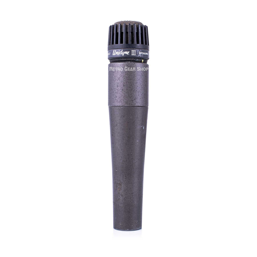 Shure SM57 Unidyne III Microphone Cardioid Dynamic Mic Vintage