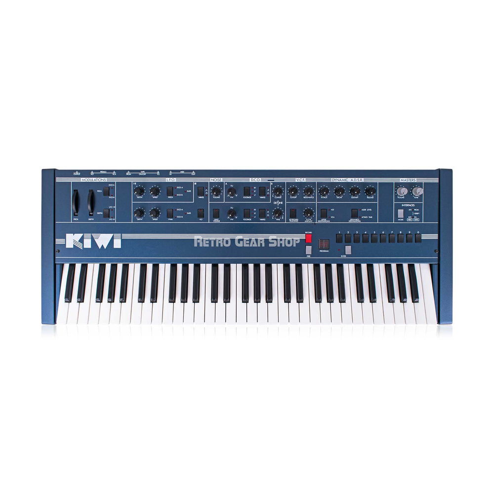 Siel Kiwi Rare Vintage Analog 6-voice DCO Polysynth Keyboard Synthesizer