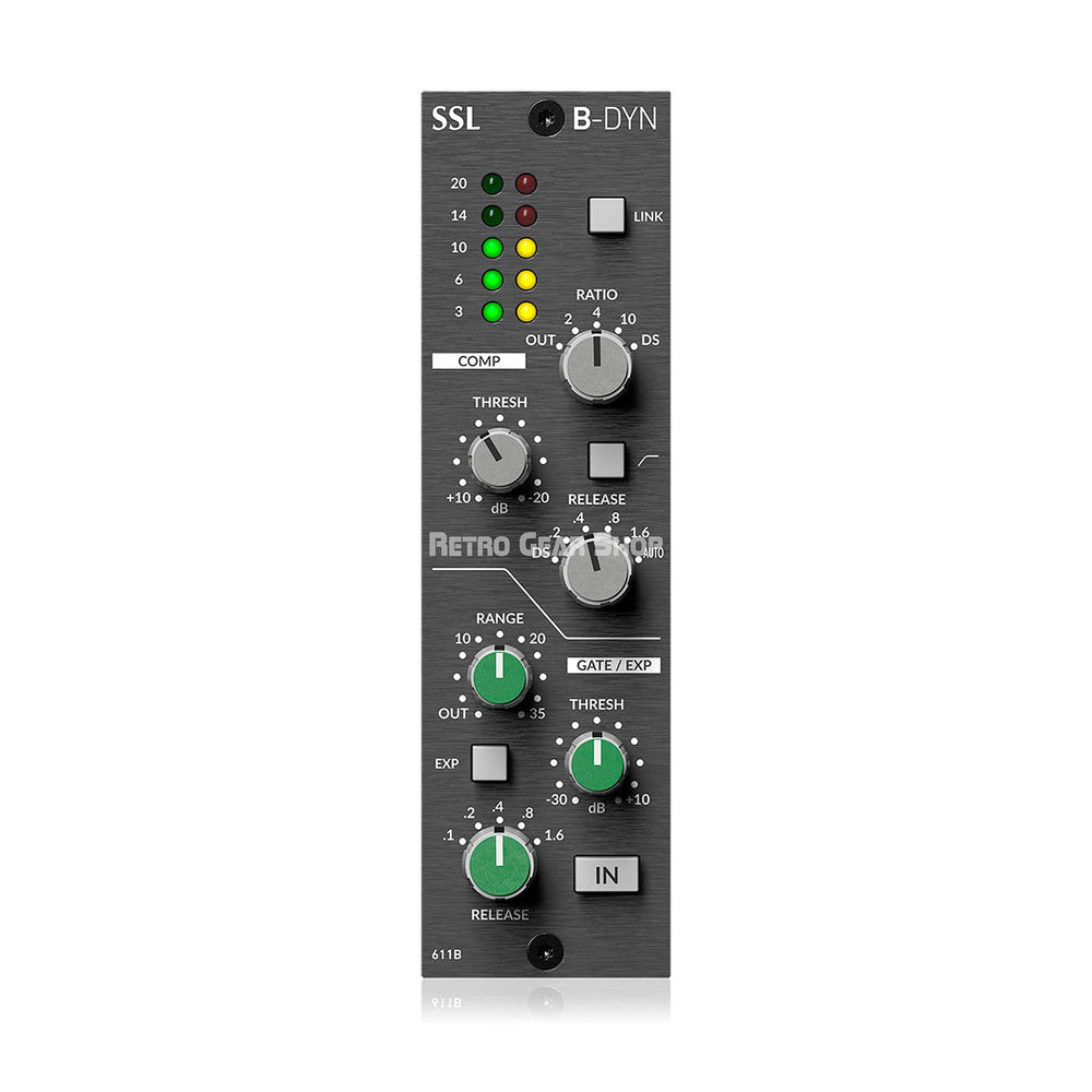 Solid State Logic B-Dyn 500 Series B-Series Dynamics Module Aggressive Character Compressor