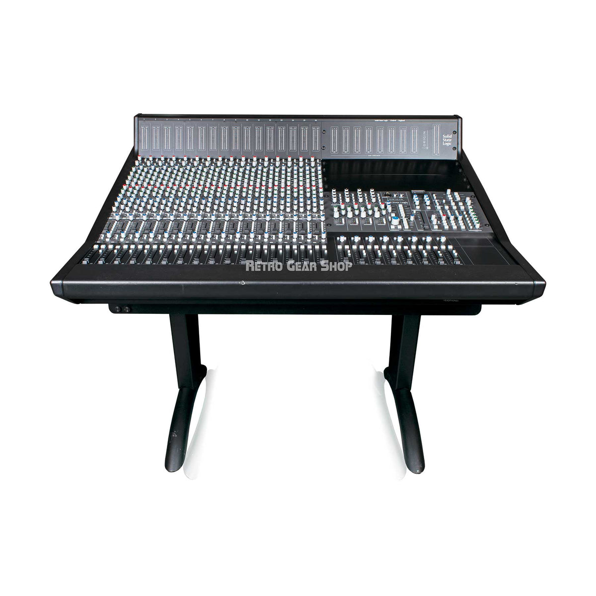 Mini Ssl Console Solid State Logic SSL Origin 16-Channel Analog Studio Console + Stand ...