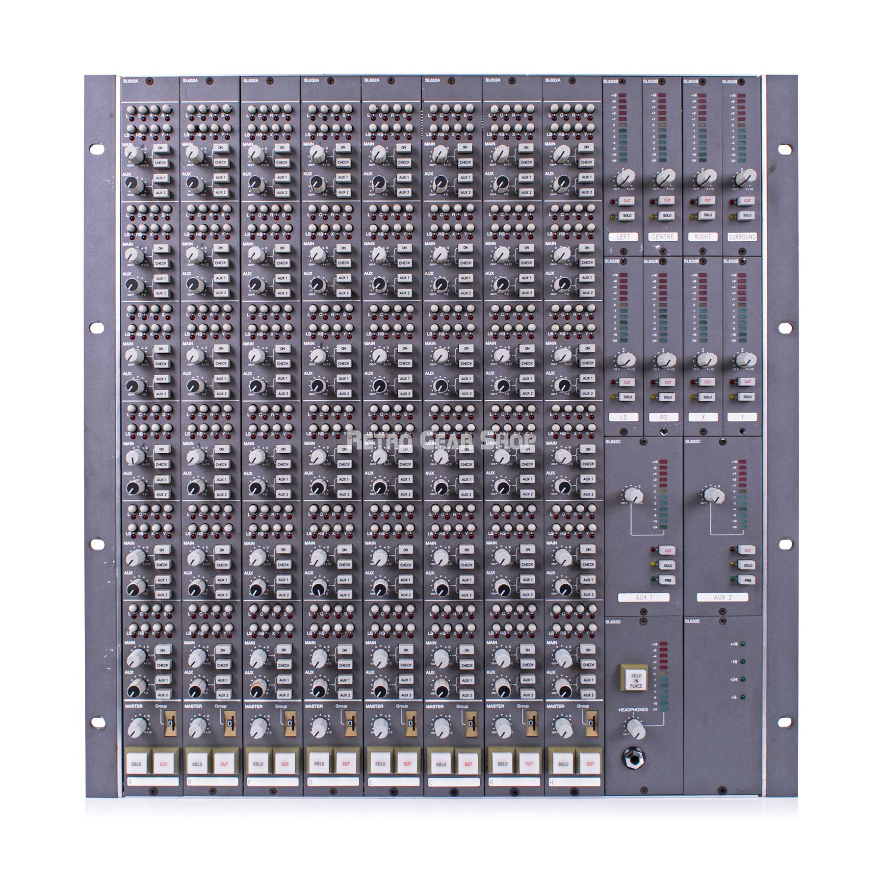 Solid State Logic SSL SL632 48-Channel Vintage Mixer F. Reid