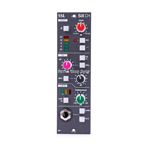 Solid State Logic SSL SiX Channel 500 Series Channel Strip