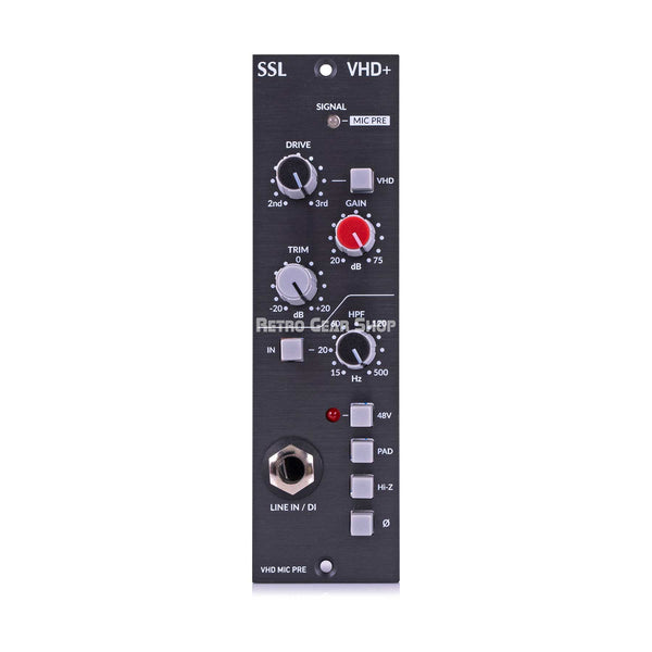 Solid State Logic SSL VHD+ 500 Series Preamp