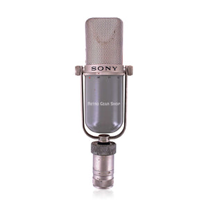 Sony C37P Mic FET Condenser Microphone Vintage Rare