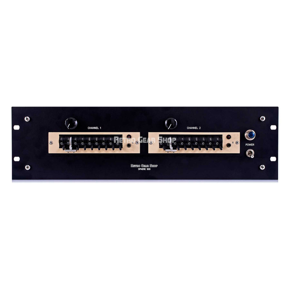Sphere 900 Graphic EQ Pair in Custom Rack