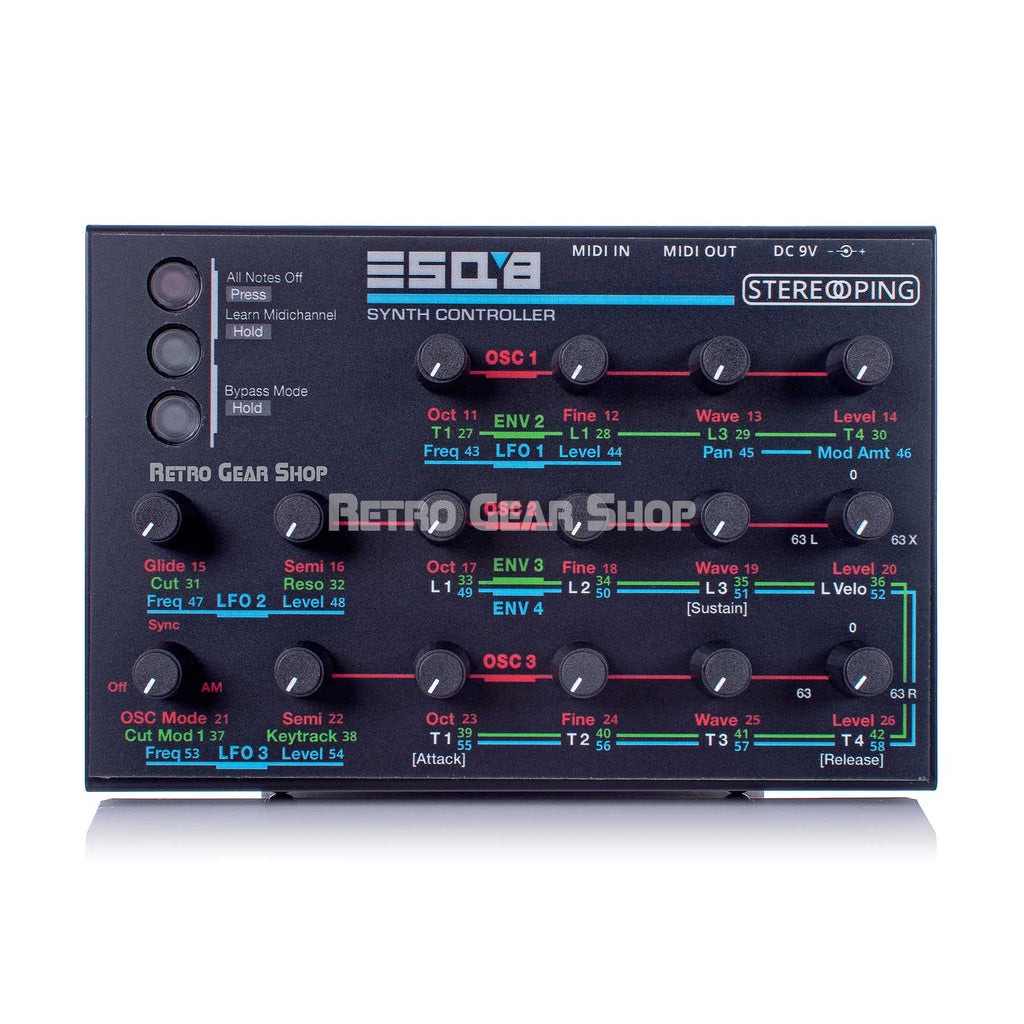 Stereoping CE-1 Midi Synthesizer Controller for Ensoniq ESQ-8