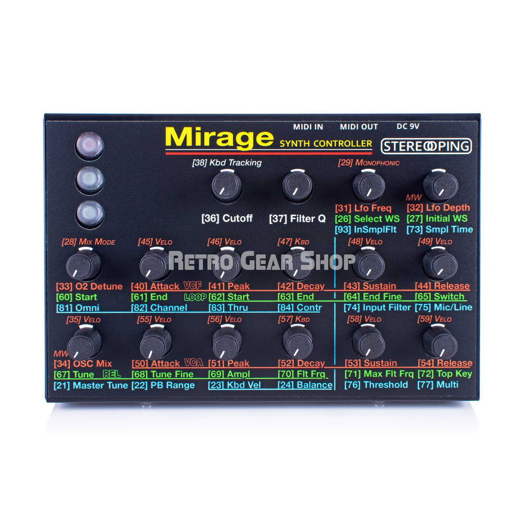 Stereoping CE-1 Mirage Midi Controller for Ensoniq Mirage