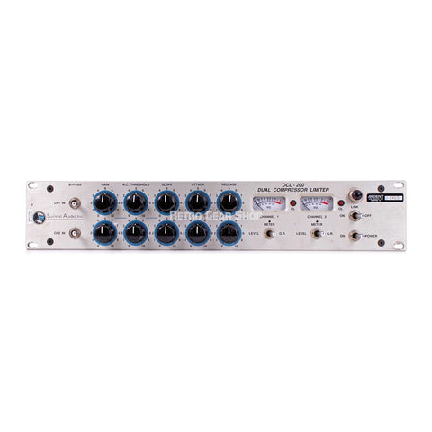 Summit Audio DCL-200 Dual Tube Compressor Limiter Historic