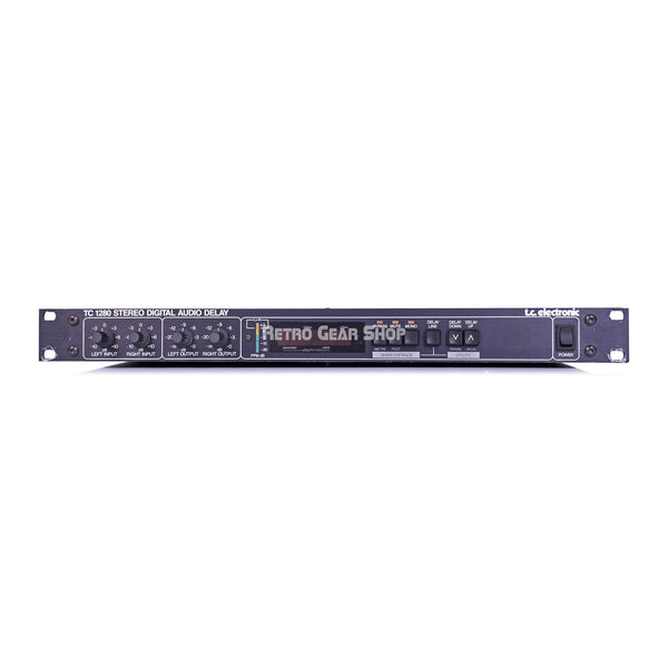 TC Electronic 1280 Stereo Digital Audio Delay Vintage Rare Rack Effect