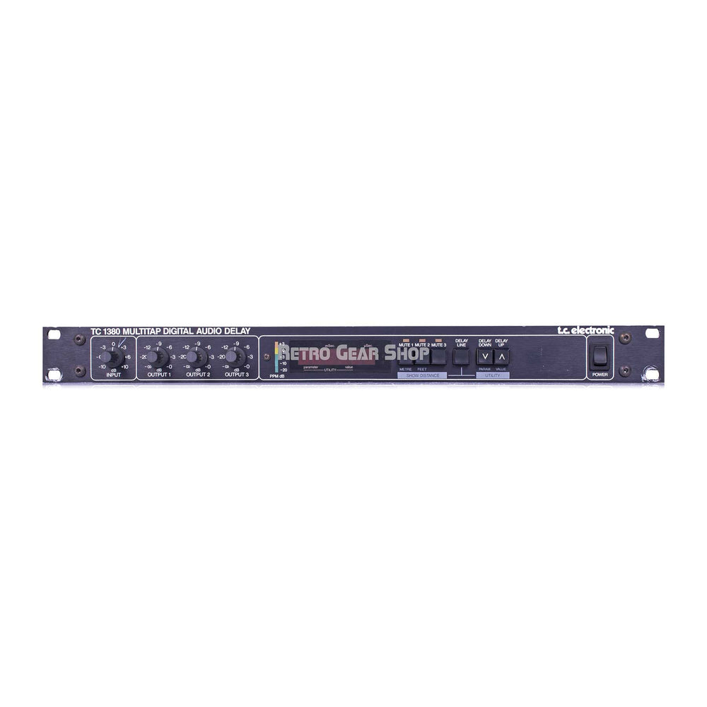 TC Electronic 1380 Multitap Digital Audio Delay Vintage Rare Rack Effect