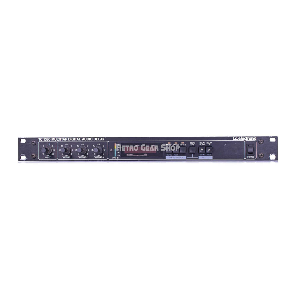 TC Electronic 1380 Multitap Digital Audio Delay Vintage Rare Rack Effect
