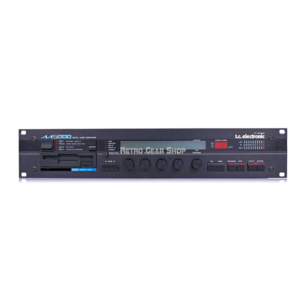 TC Electronic M5000 Digital Multi-Effects Unit Rare Vintage ADA-1 ADA-2 DSP-1+ x2