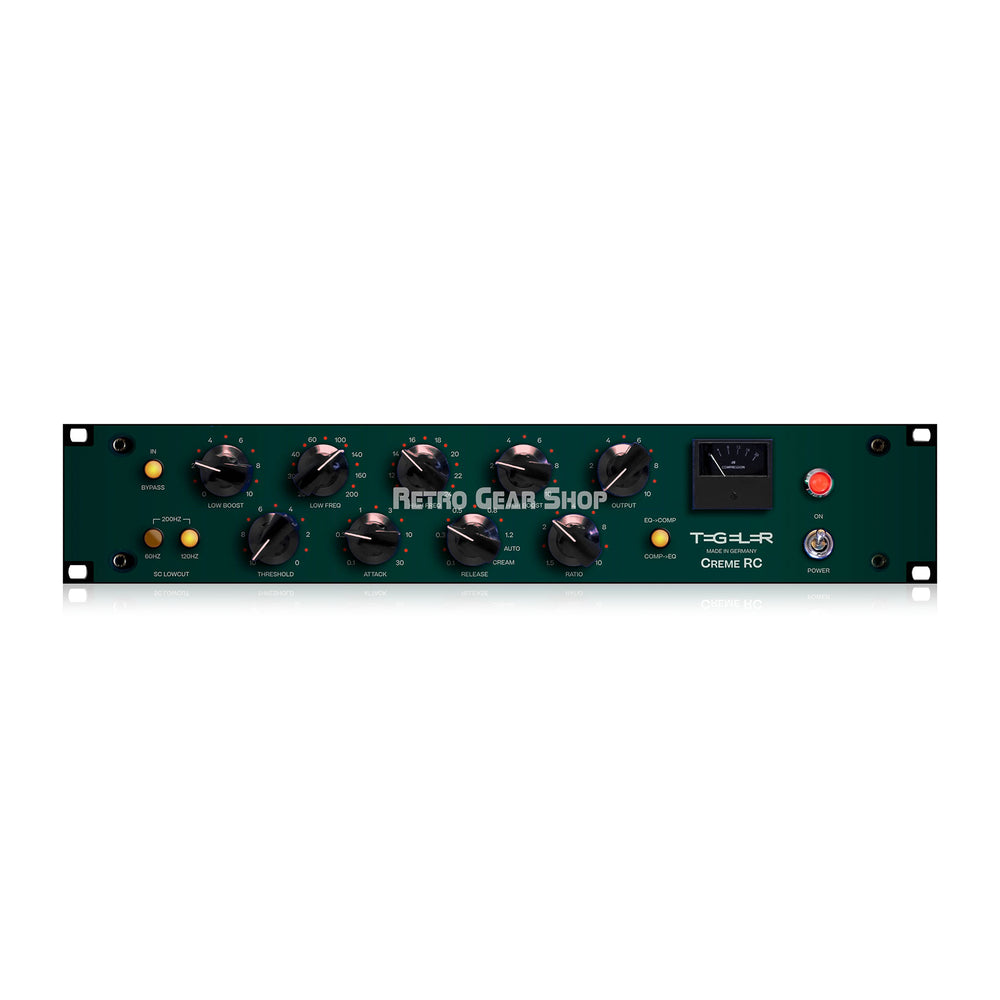 Tegeler Audio Creme RC Remote Controllable Bus Compressor and Mastering Equalizer