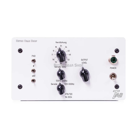 Telefunken v76s V76 in Retro Gear Shop Custom Enclosure