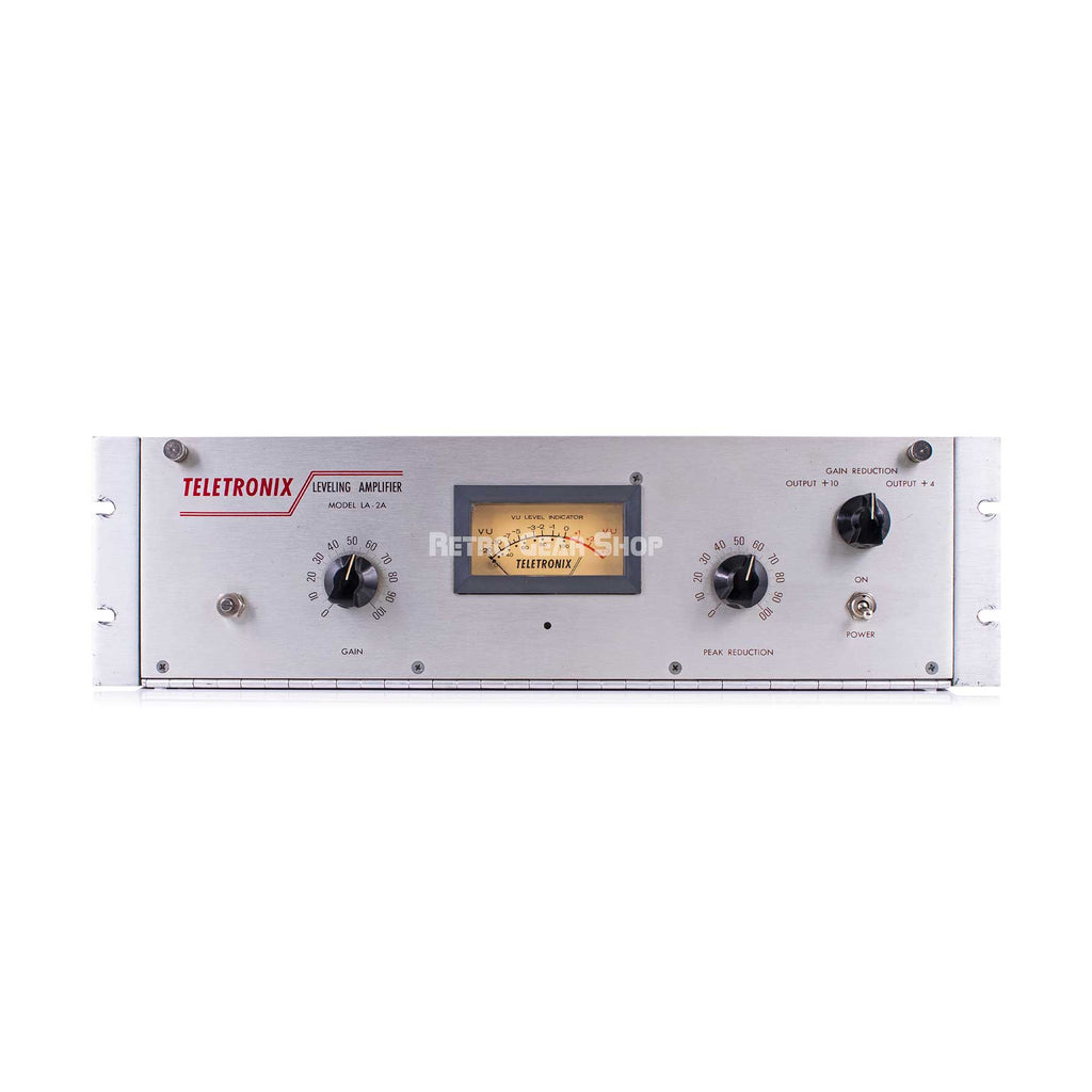 Teletronix LA-2A Leveling Amplifier Optical Compressor Vintage with UTC HA-100x Input Transformer Ardent