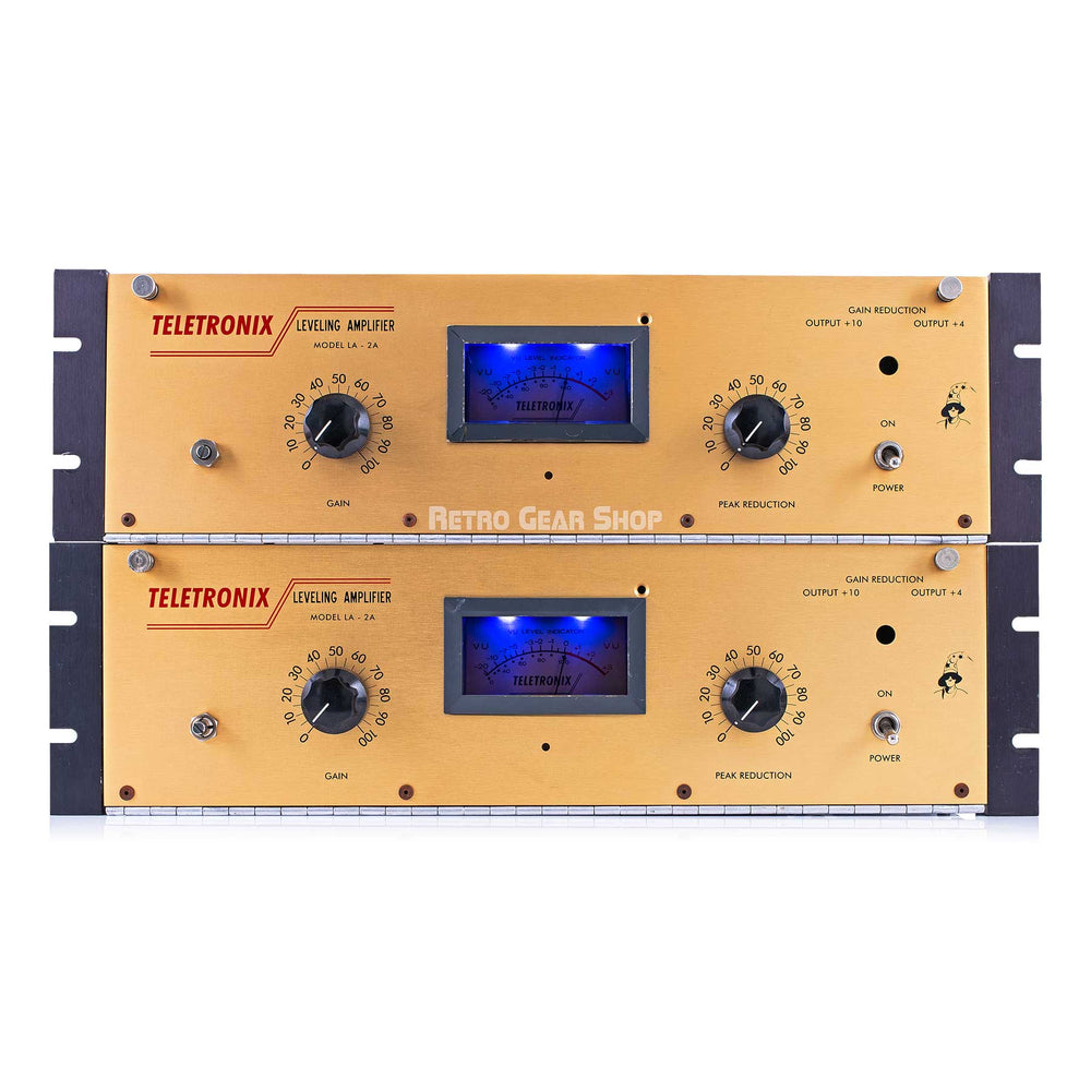 Teletronix LA-2A Mastering Lab Modded Pair #714