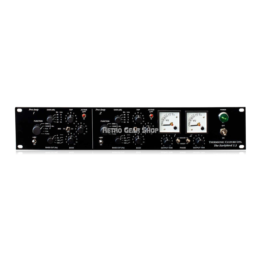 Thermionic Culture The Earlybird 2.3 Two Channel Pre-amp with EQ