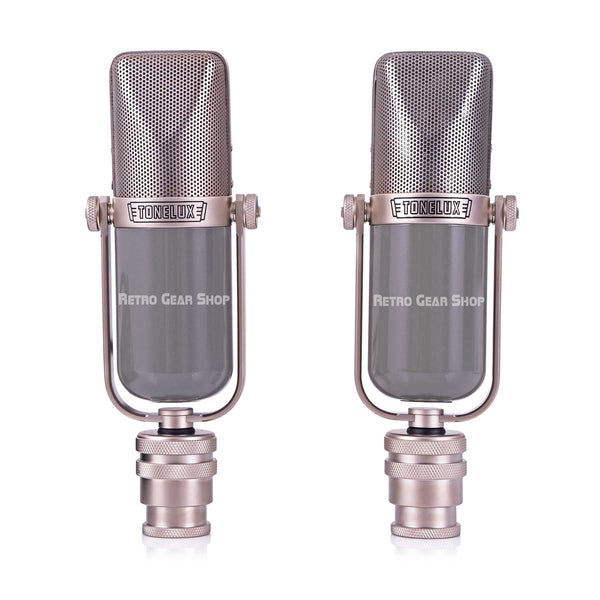 Tonelux JC37 Stereo Matched Pair Tube Condenser Microphone