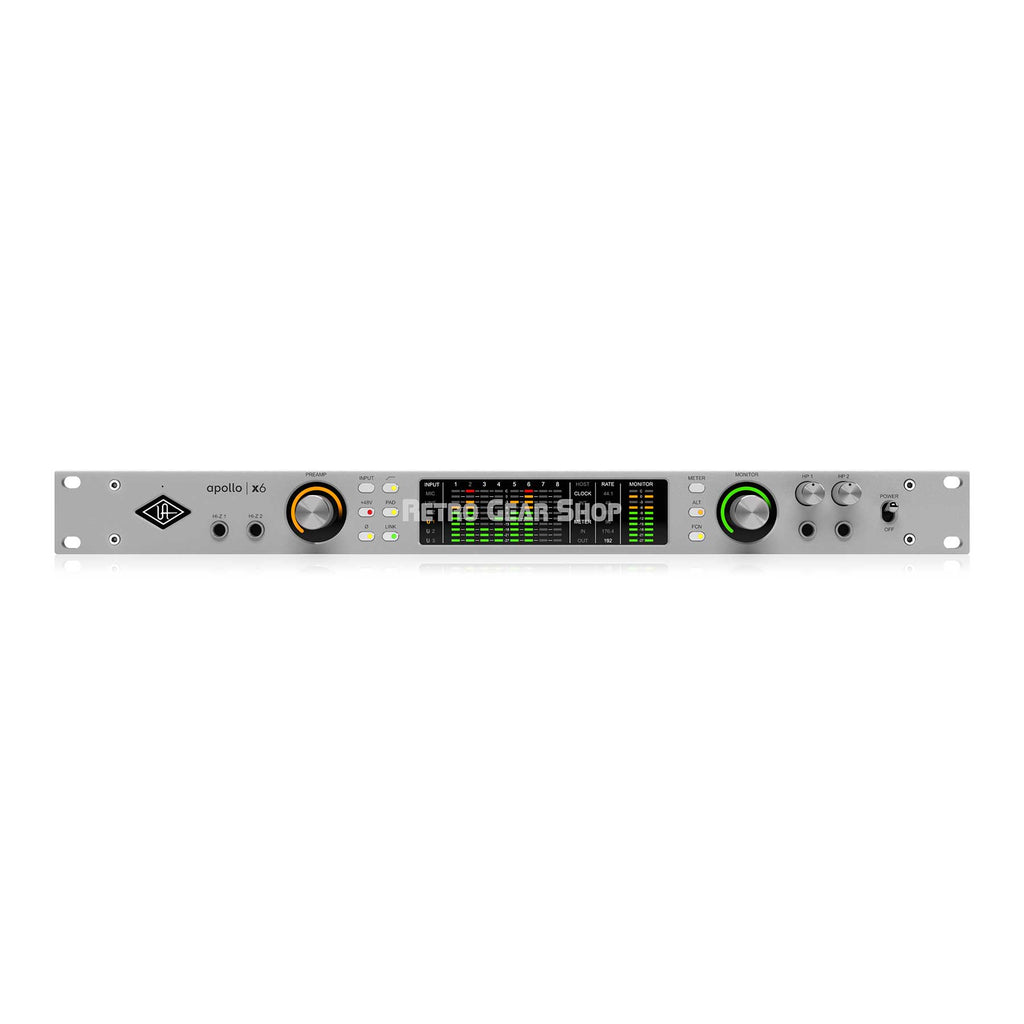 Universal Audio Apollo x6 with UAD Analog Classics Pro Edition Thunderbolt Audio Interface
