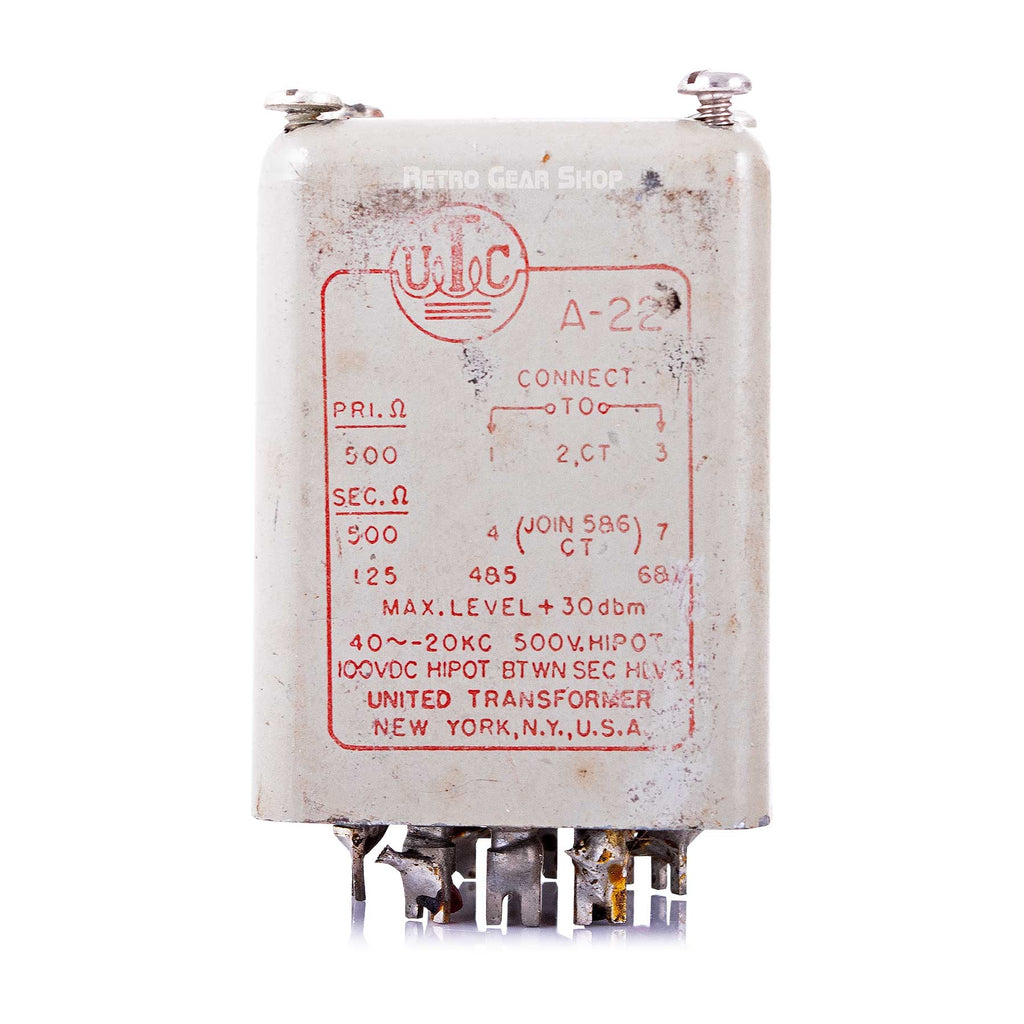 UTC A-22 Transformer Vintage Rare A22