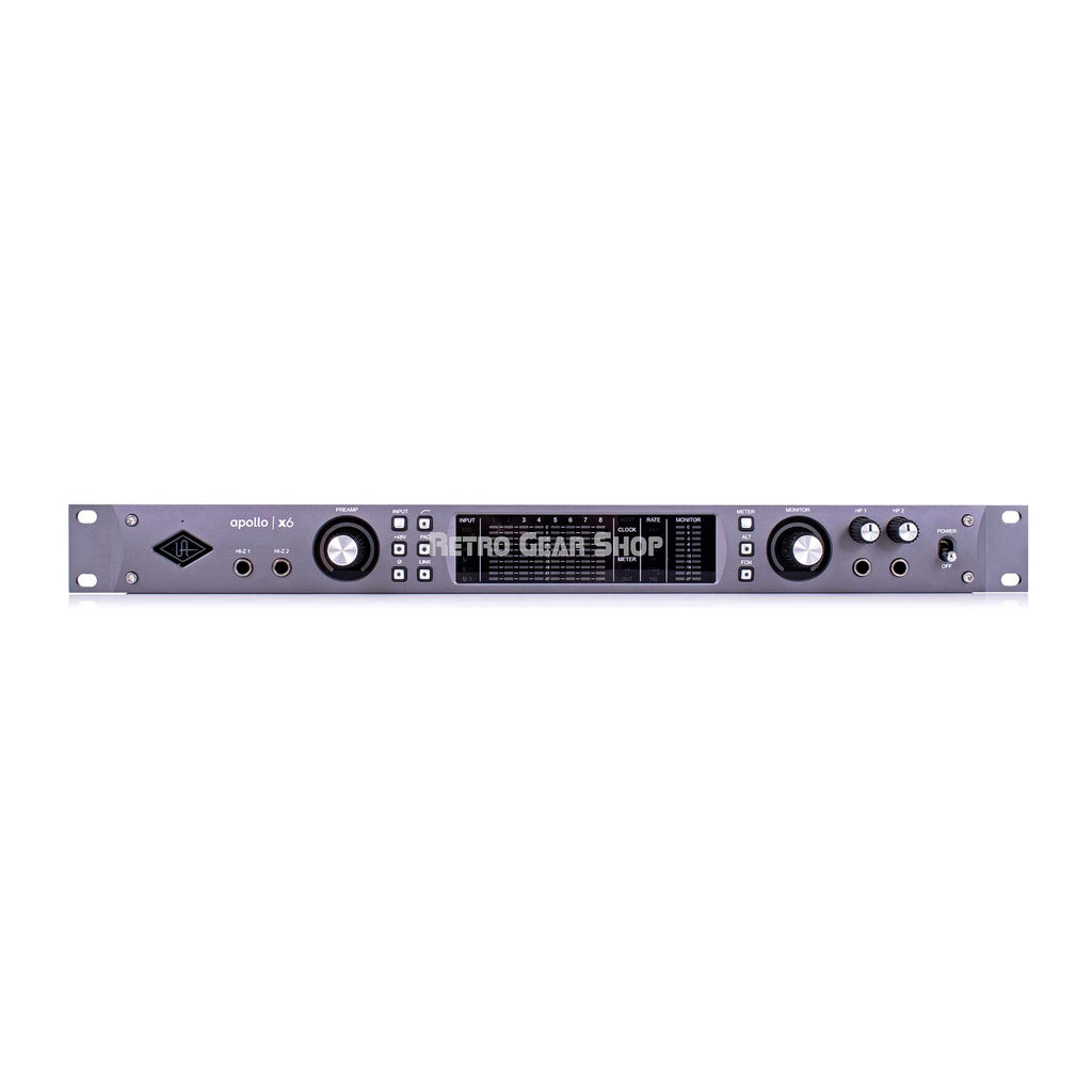 Universal Audio Apollo x6 Thunderbolt 3 Audio Interface